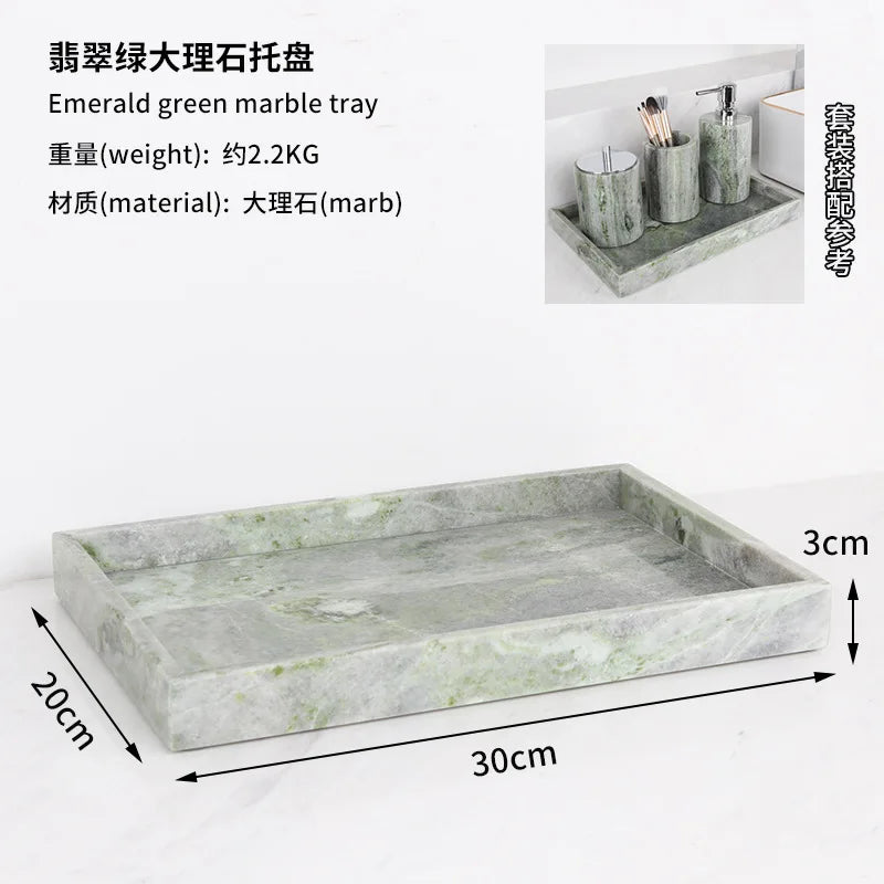 Marble Vanity Set (5-Piece)