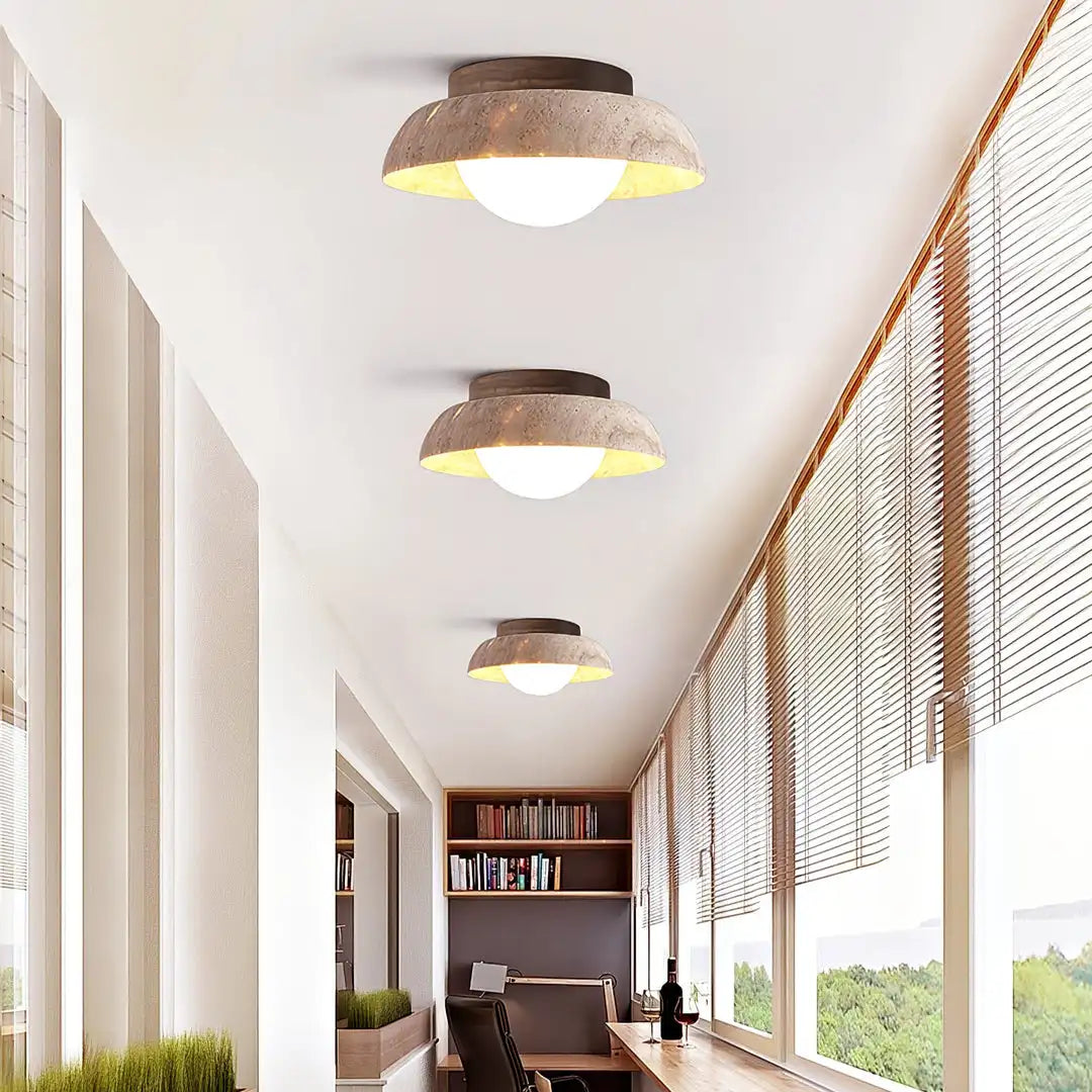 Japanese Wabi Sabi LED Ceiling Light