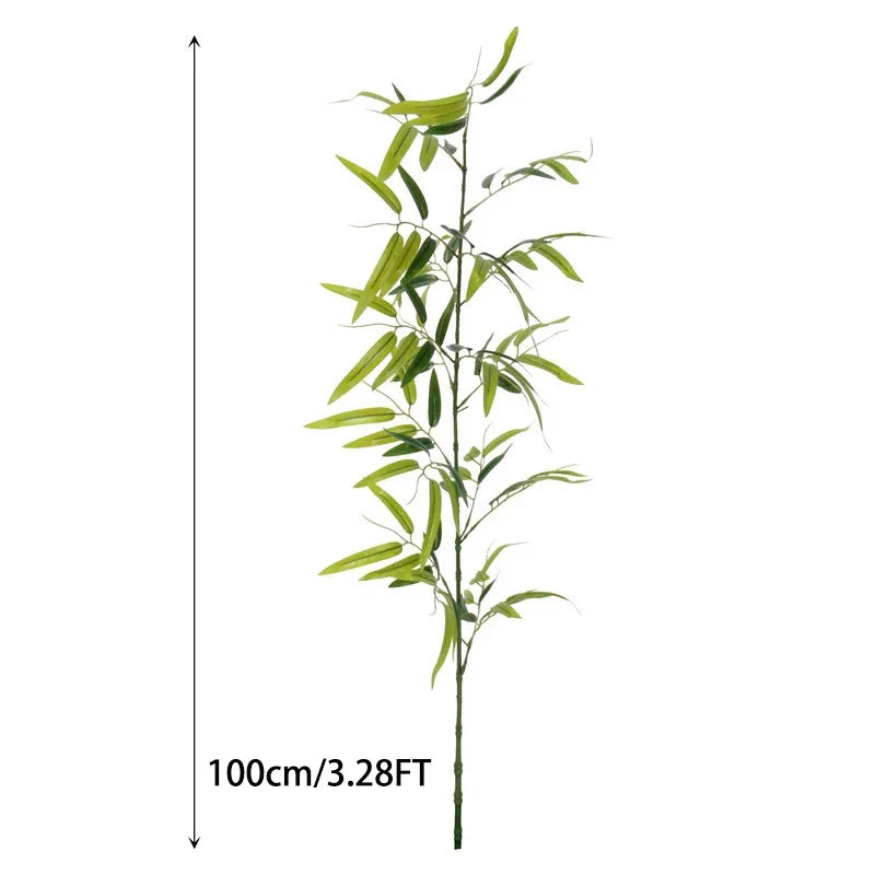 Faux Bamboo Leaf Tree