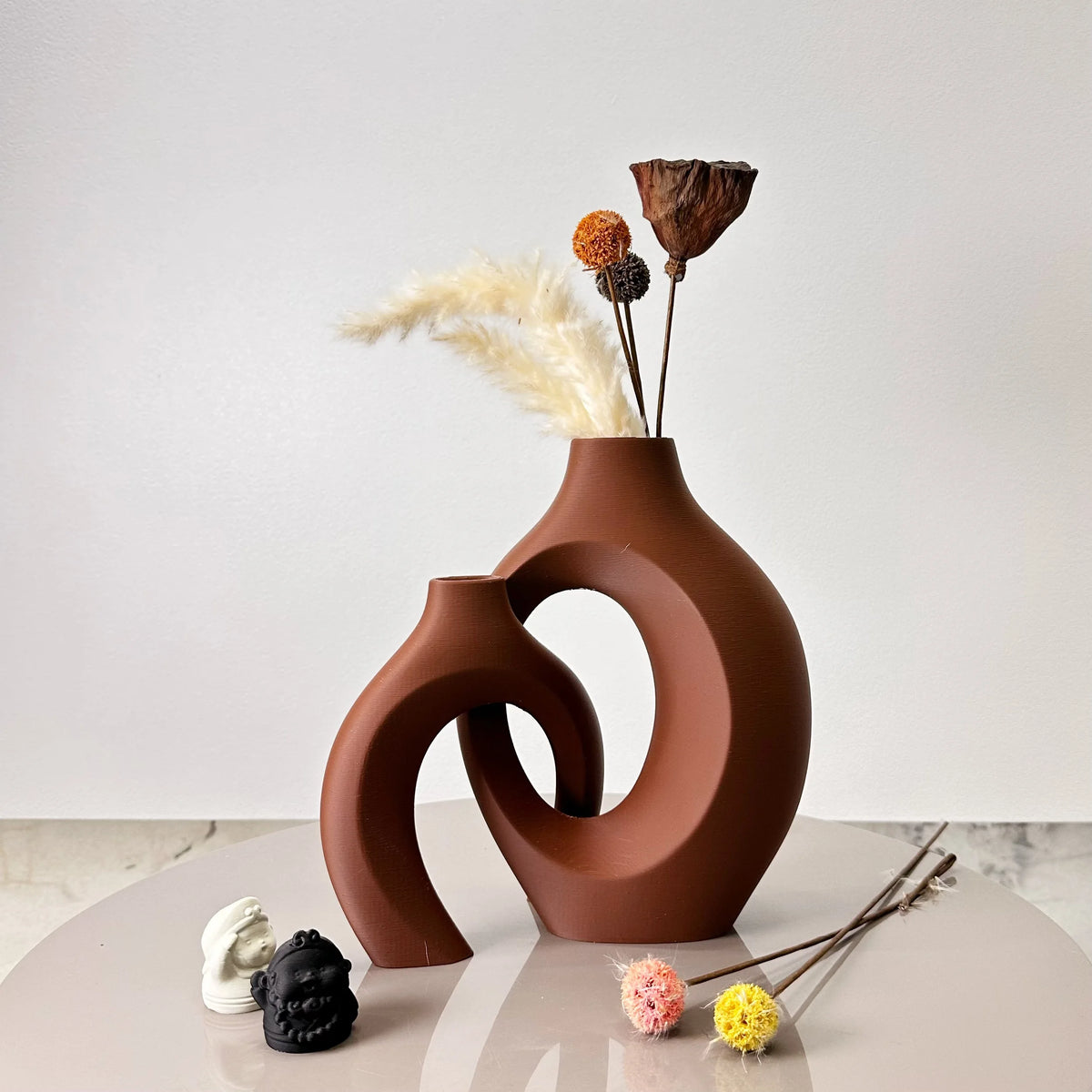 Piece Hug Large Size Dried Vase