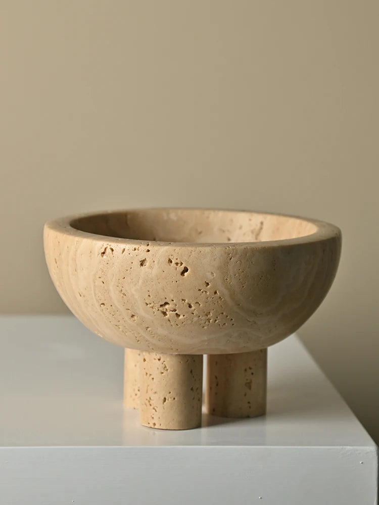 Natural Marble Serving Tray for Coffee