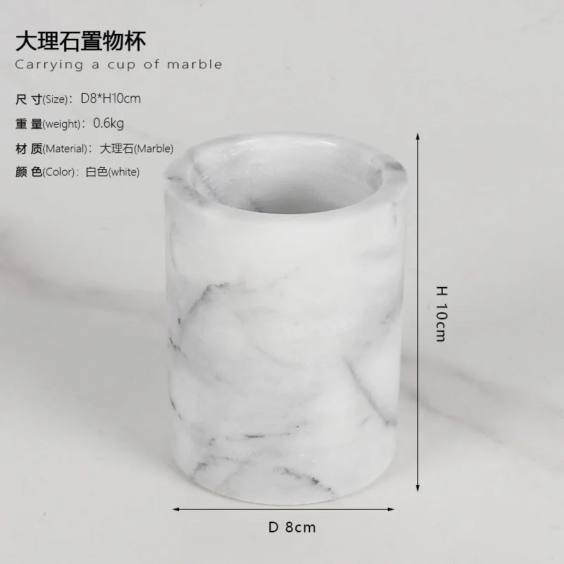 Marble Lotion Bottle Set