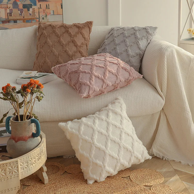 Faux Fur Cushion Cover
