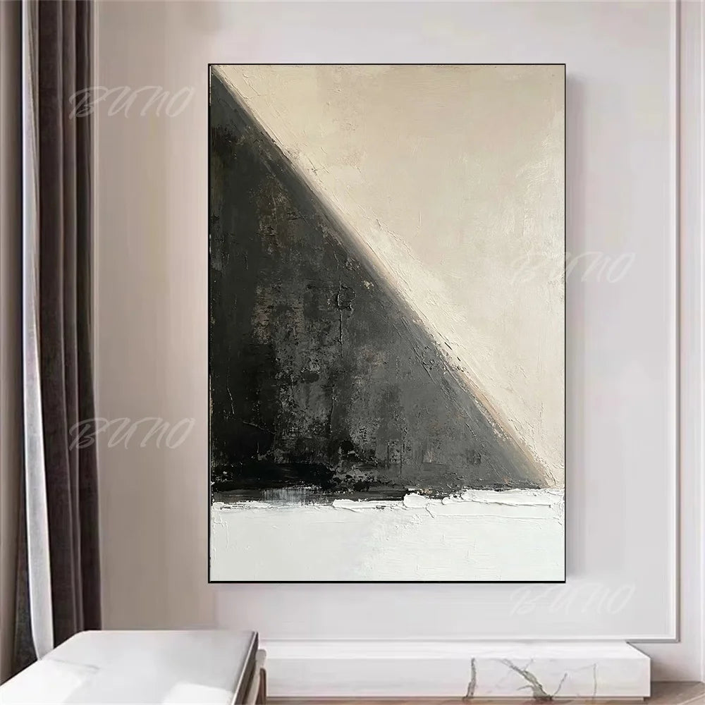 Dark Black Palette Painting