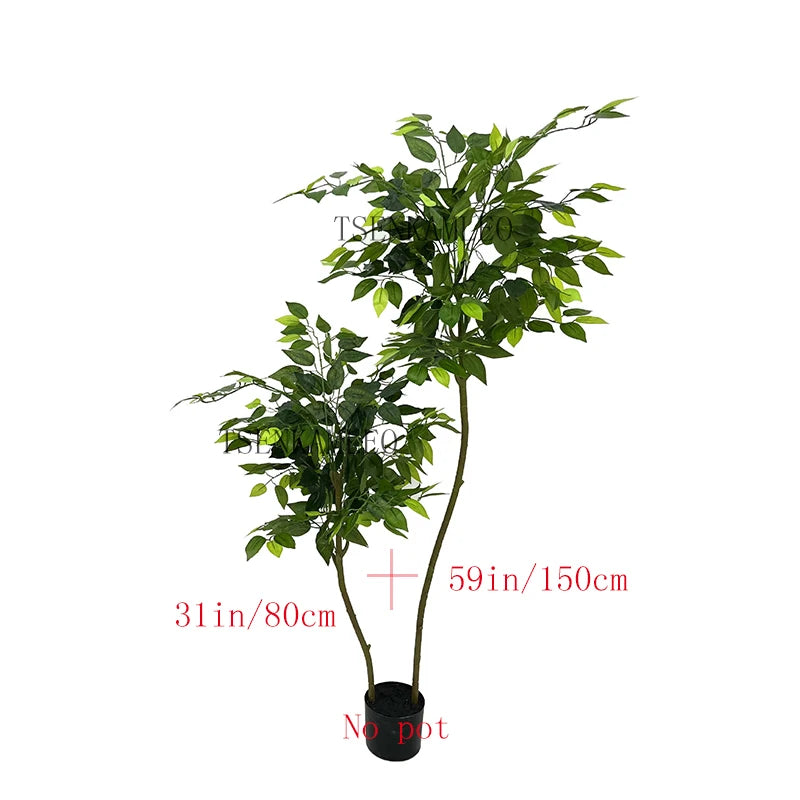 Large Artificial Ficus Silk Tree