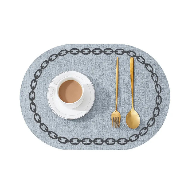 Oval Waterproof Placemats
