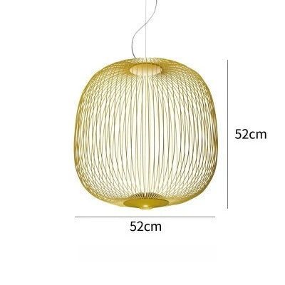 Bird Cage Mesh Pendant