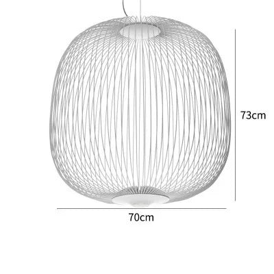Bird Cage Mesh Pendant