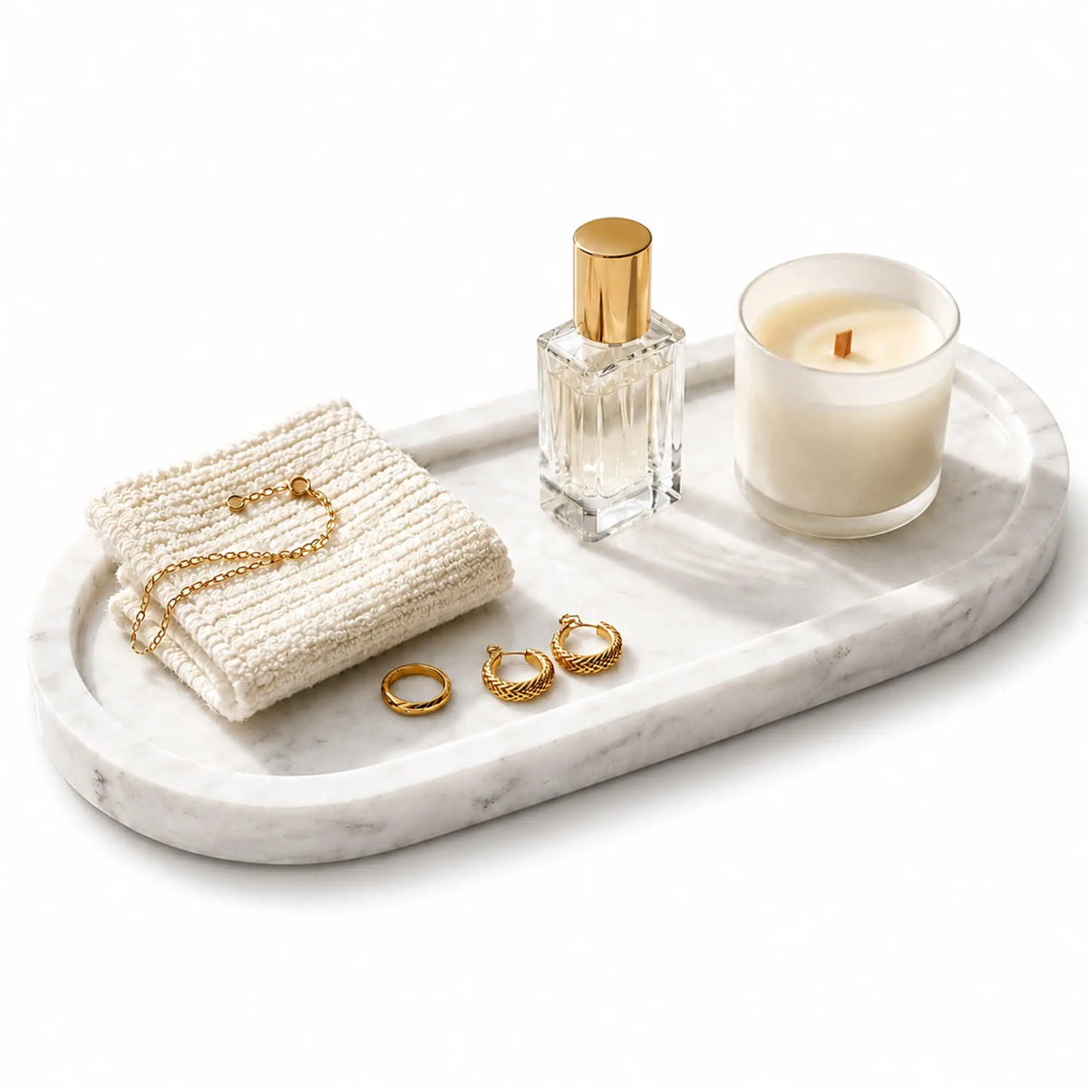 Travertine Vanity Tray