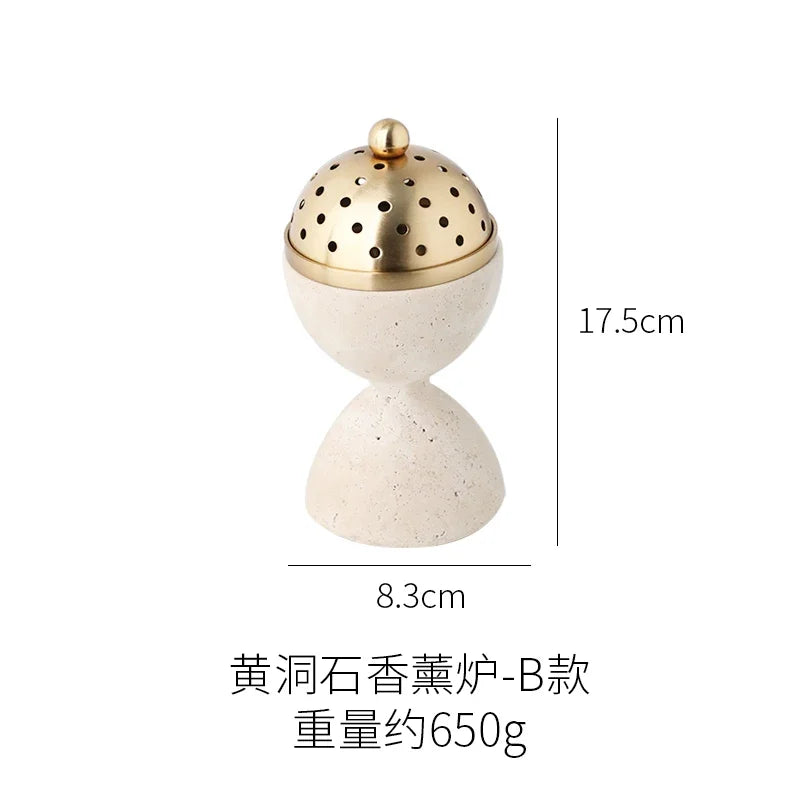 European Retro Metal Aromatherapy Stove
