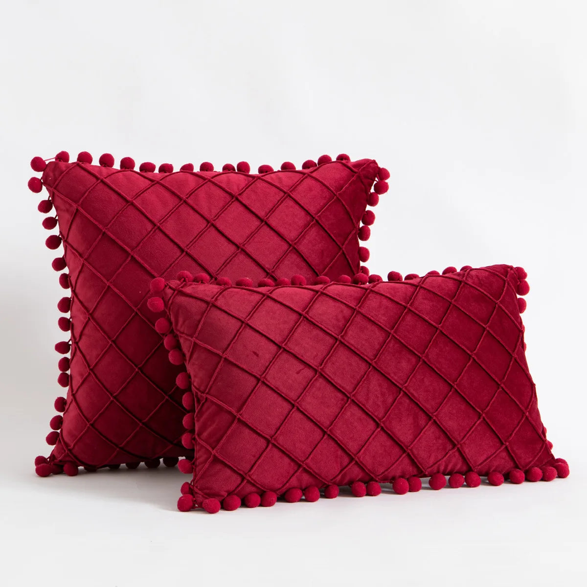 Red Pillowcases Decorative Christmas Pillow