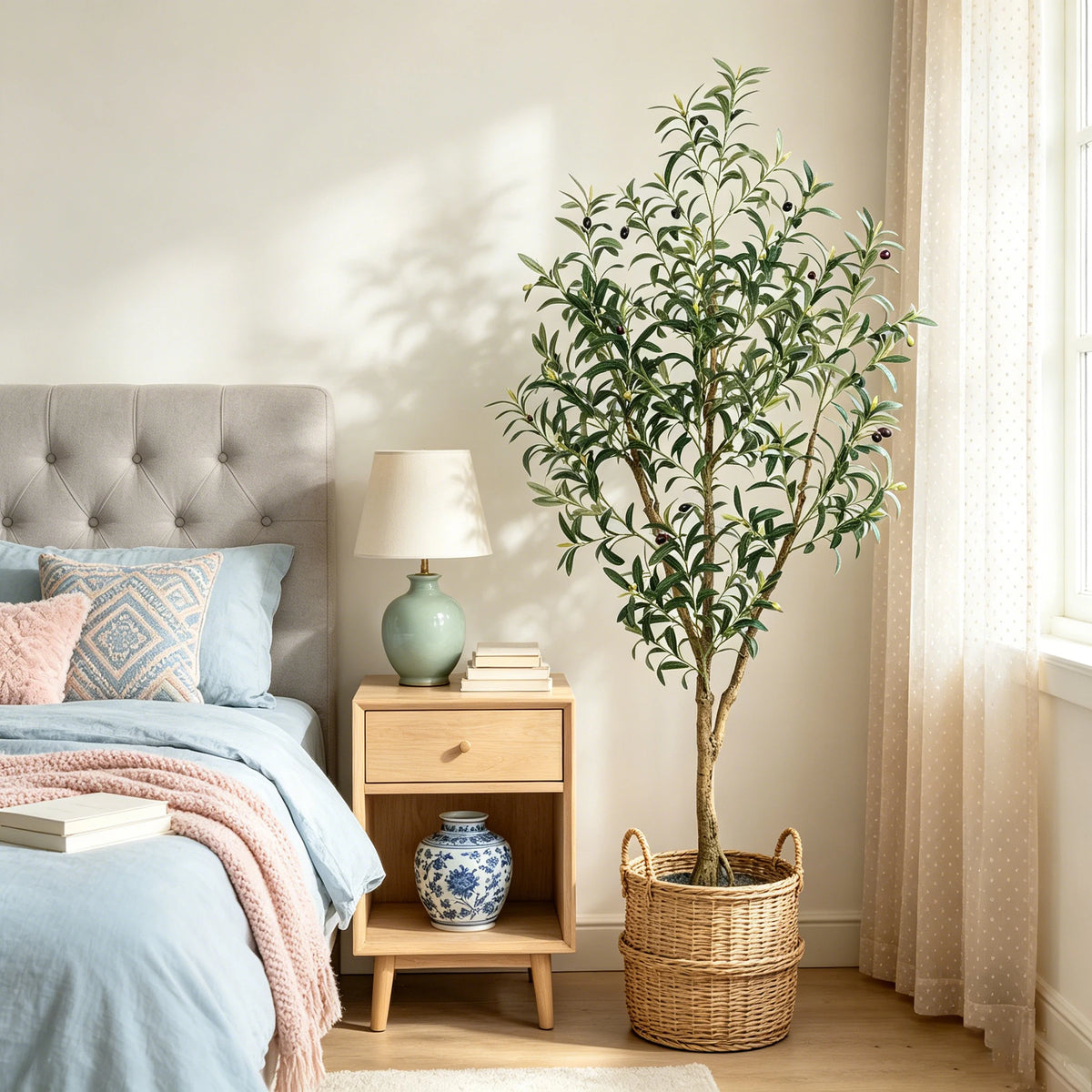 Olive Trees Artificial Indoor Tall Faux Tree