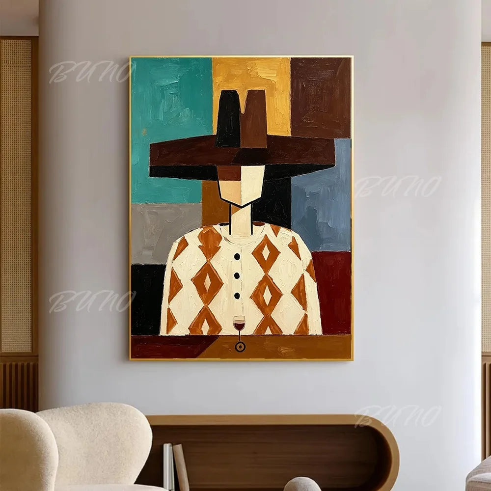 Boho Textured Canvas Art
