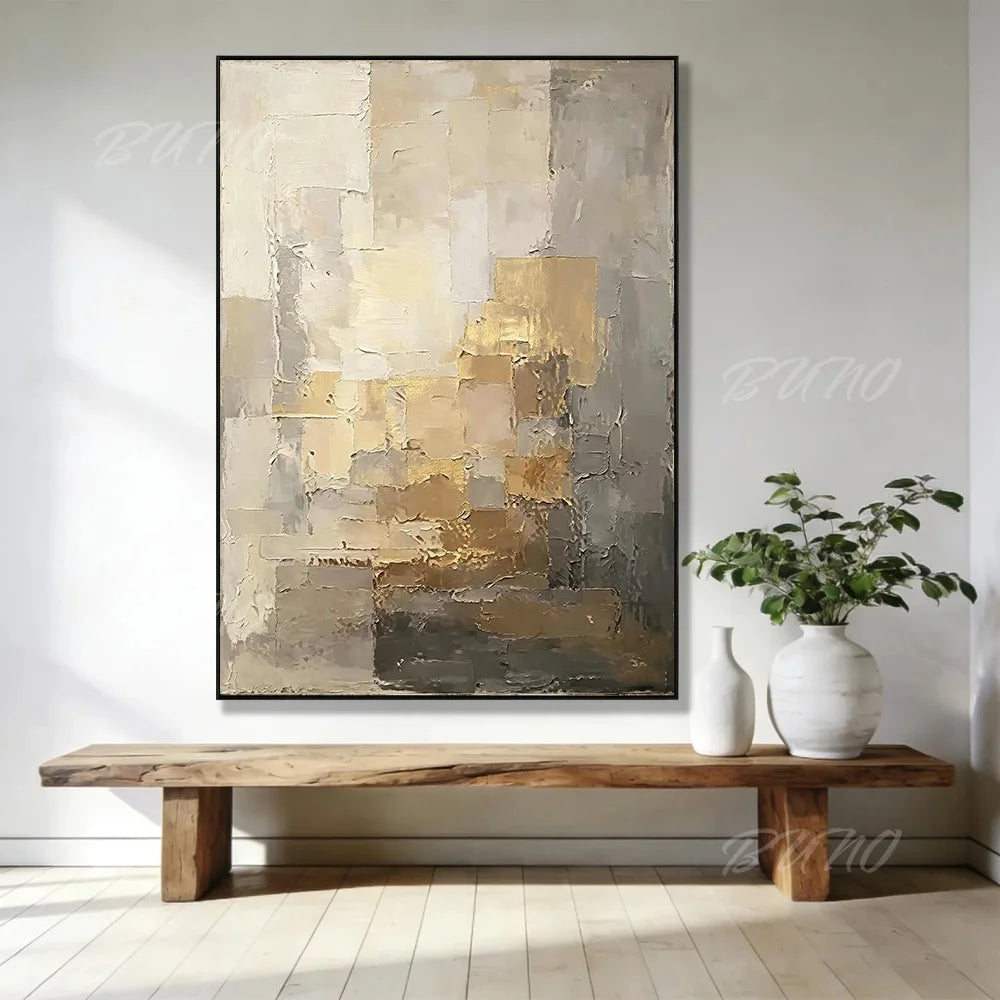 Gold Earth Tone Seascape