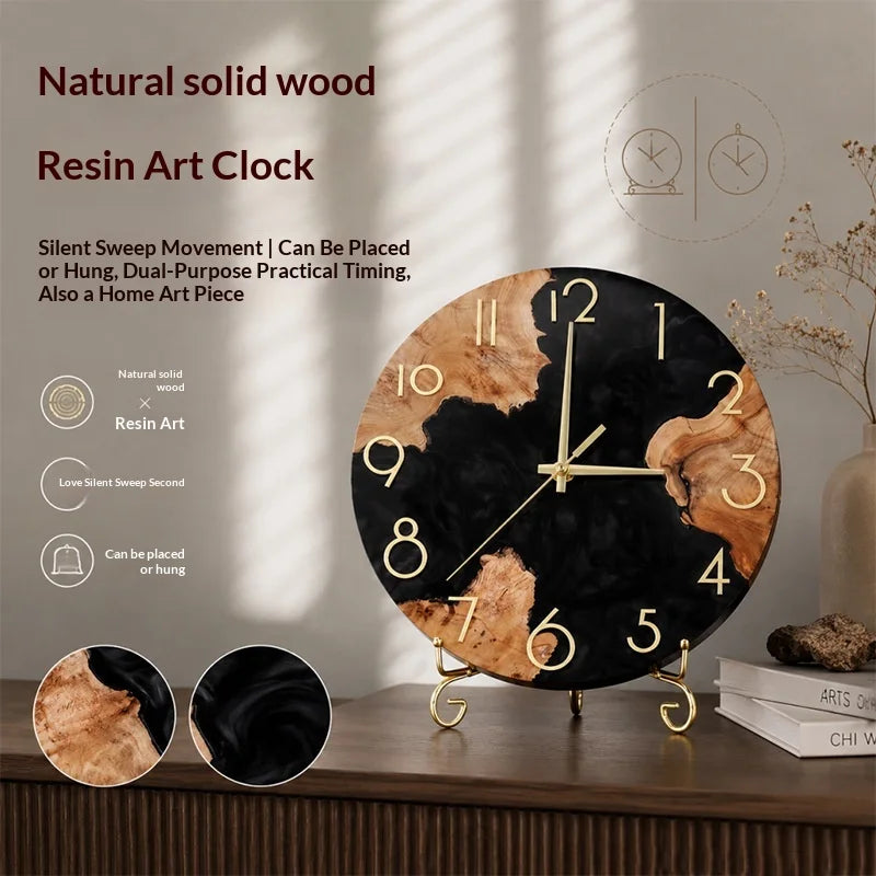 Nordic Wood Wall Clock