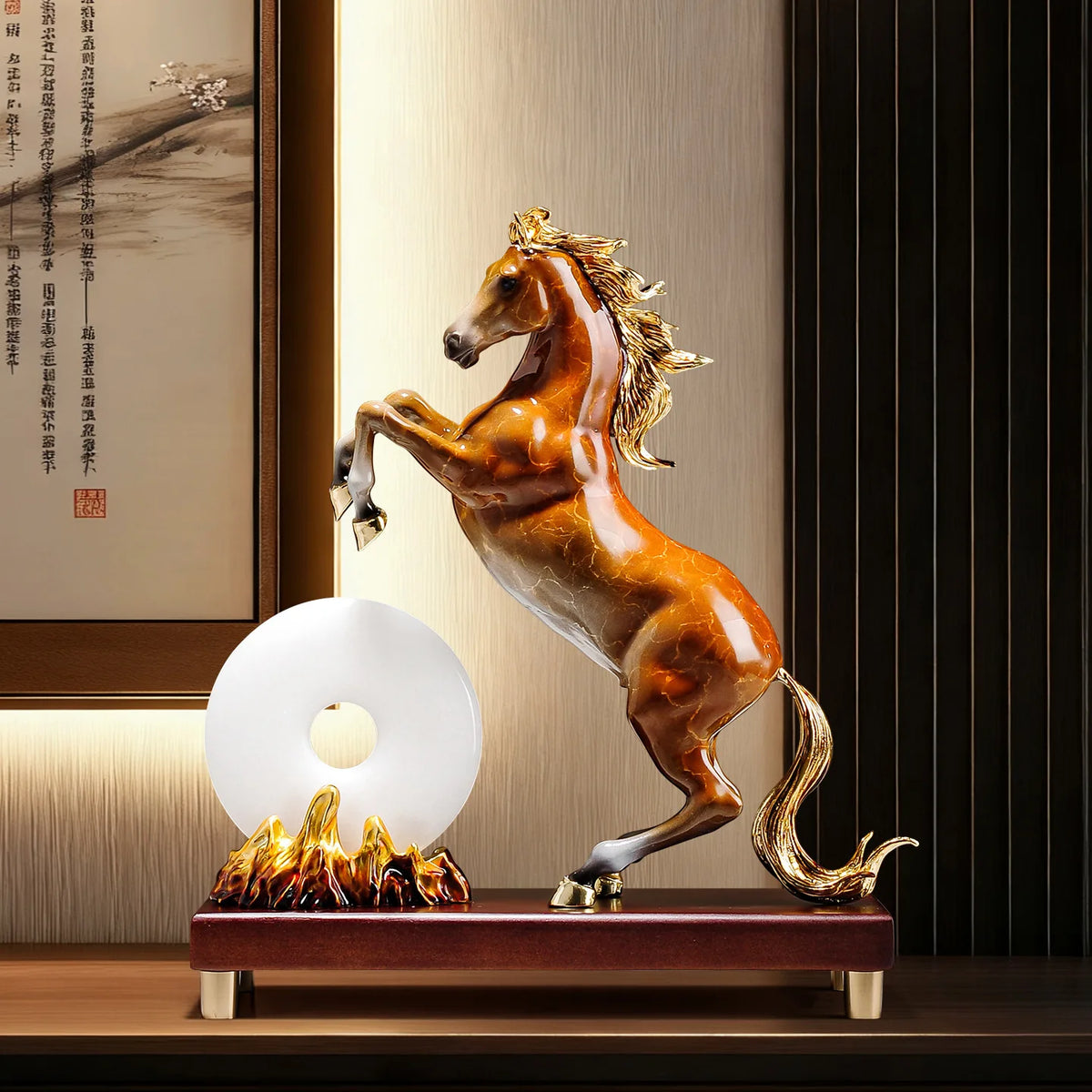 Bronze Horse Ornament