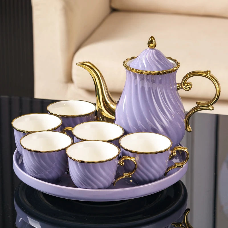 Coffee Cup and Tray Set