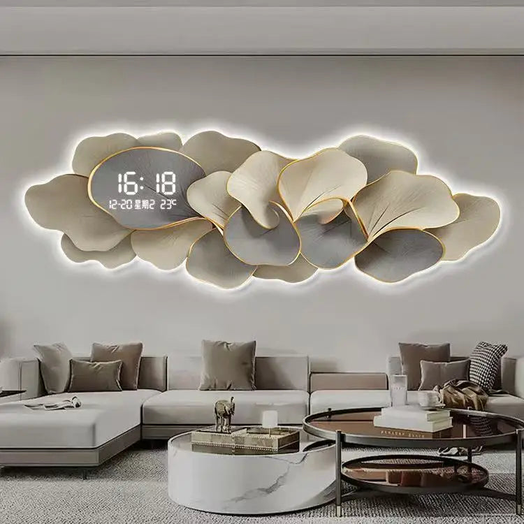 Electronic Clock Mural