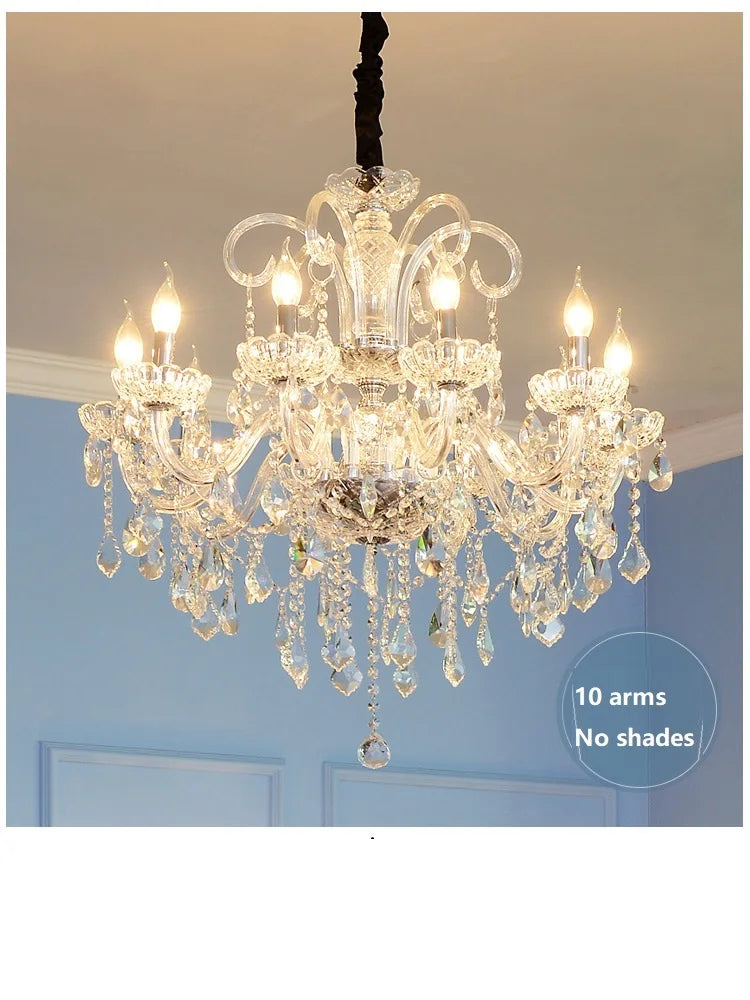 Grand Crystal LED Chandelier