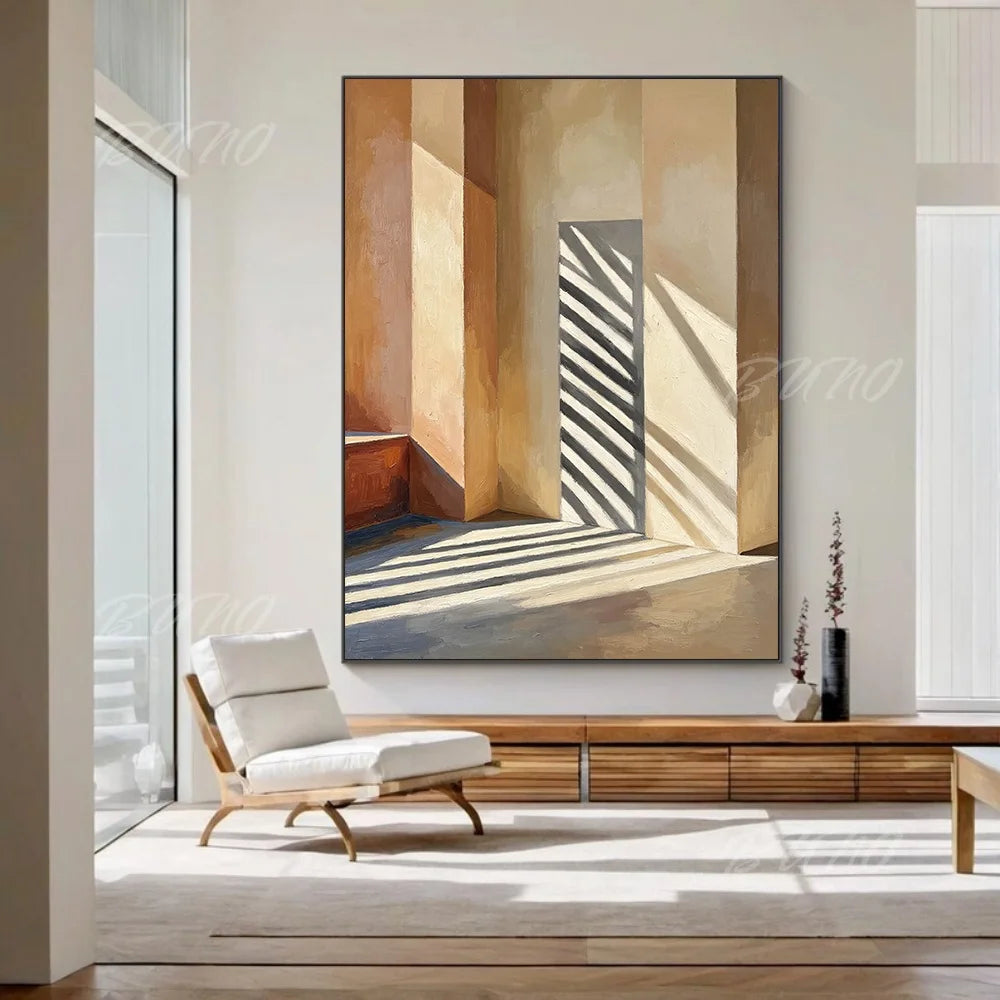 Sunlight Shadow Interior Art