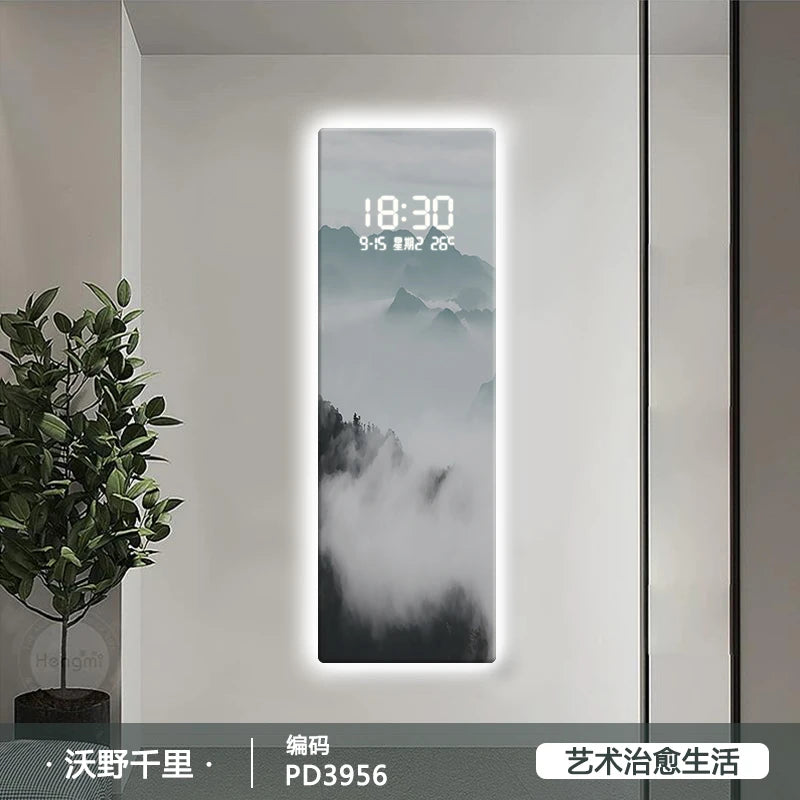 Landscape Clock Mural