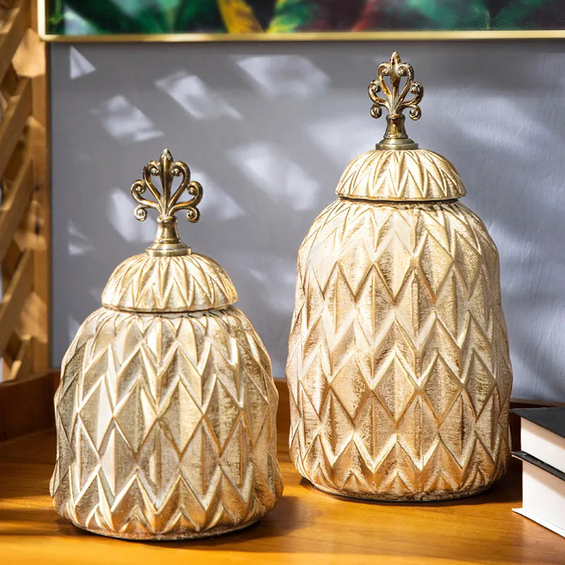 Large Ceramic Storage Jar