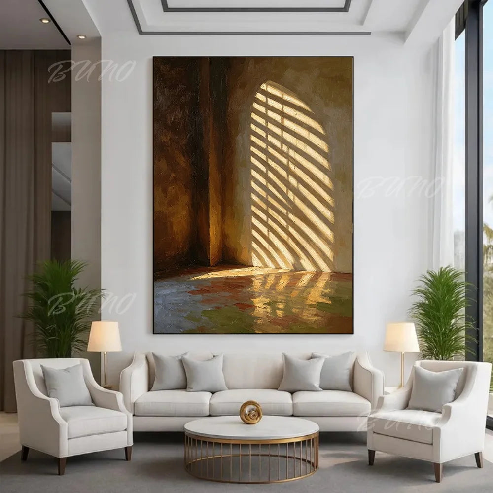 Sunlight Shadow Interior Art