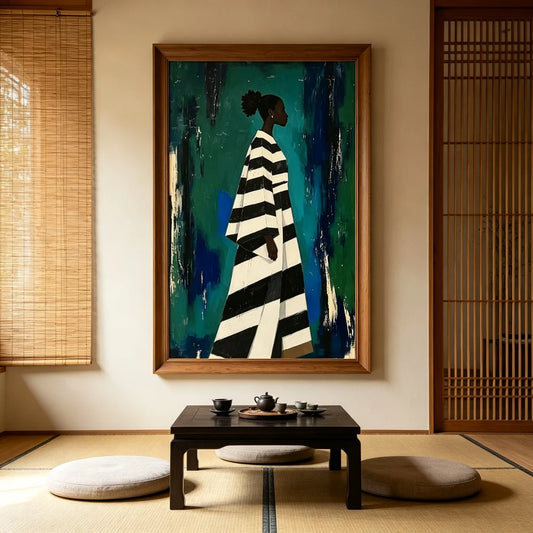 Modern Boho Woman Painting