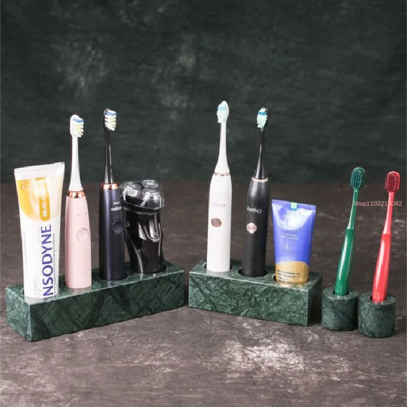 Nordic Marble Bathroom Set