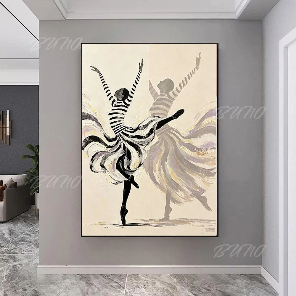 Ballet Dancer Canvas Art