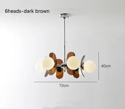 Bauhaus Retro Restaurant Chandelier Designer