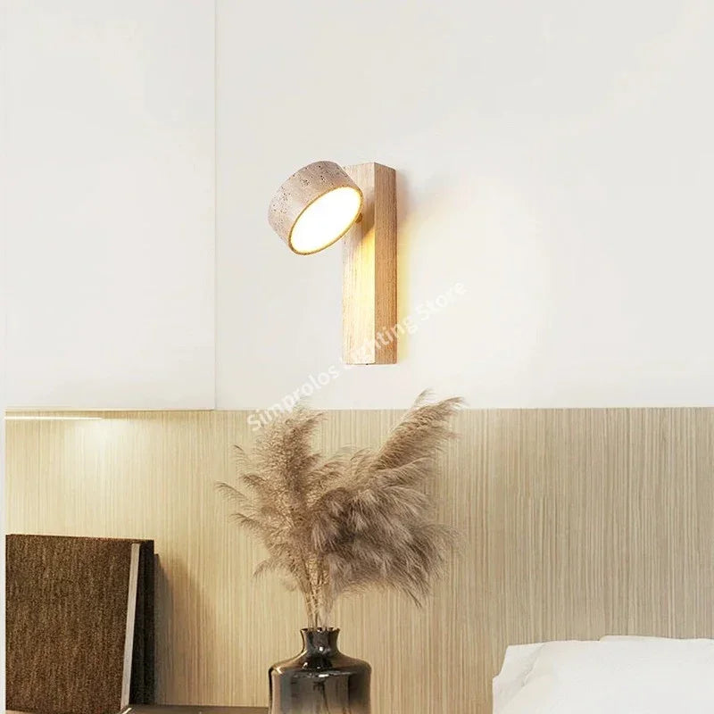 Yellow Travertine Wall Lamp