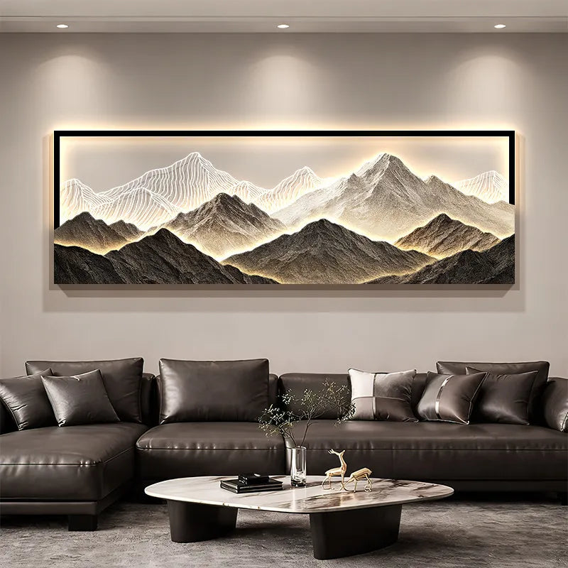 Mountain Backdrop Wall Light