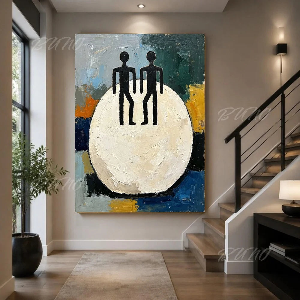 Impasto Figurative Painting