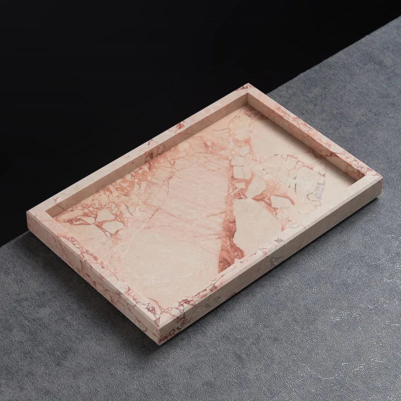 Marble Vanity Storage Tray
