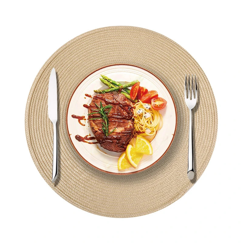 Woven Round Table Mats