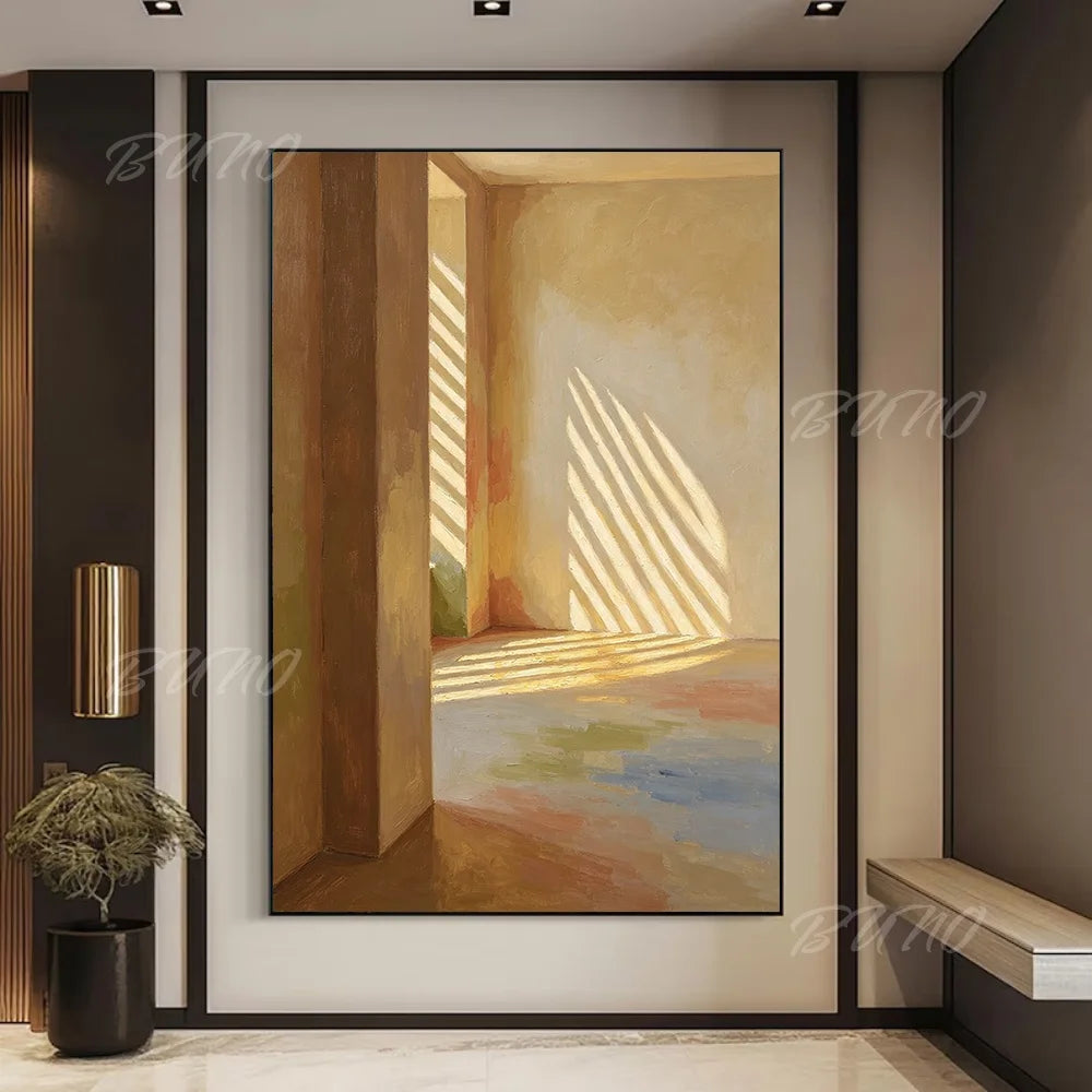 Sunlight Shadow Interior Art