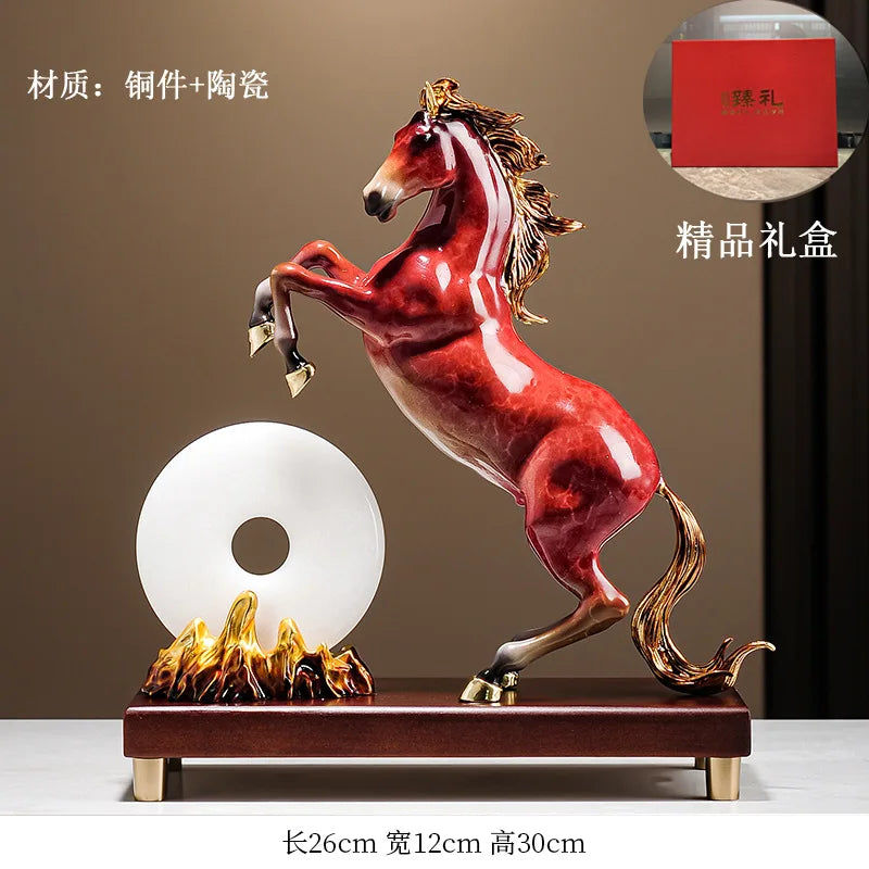 Bronze Horse Ornament