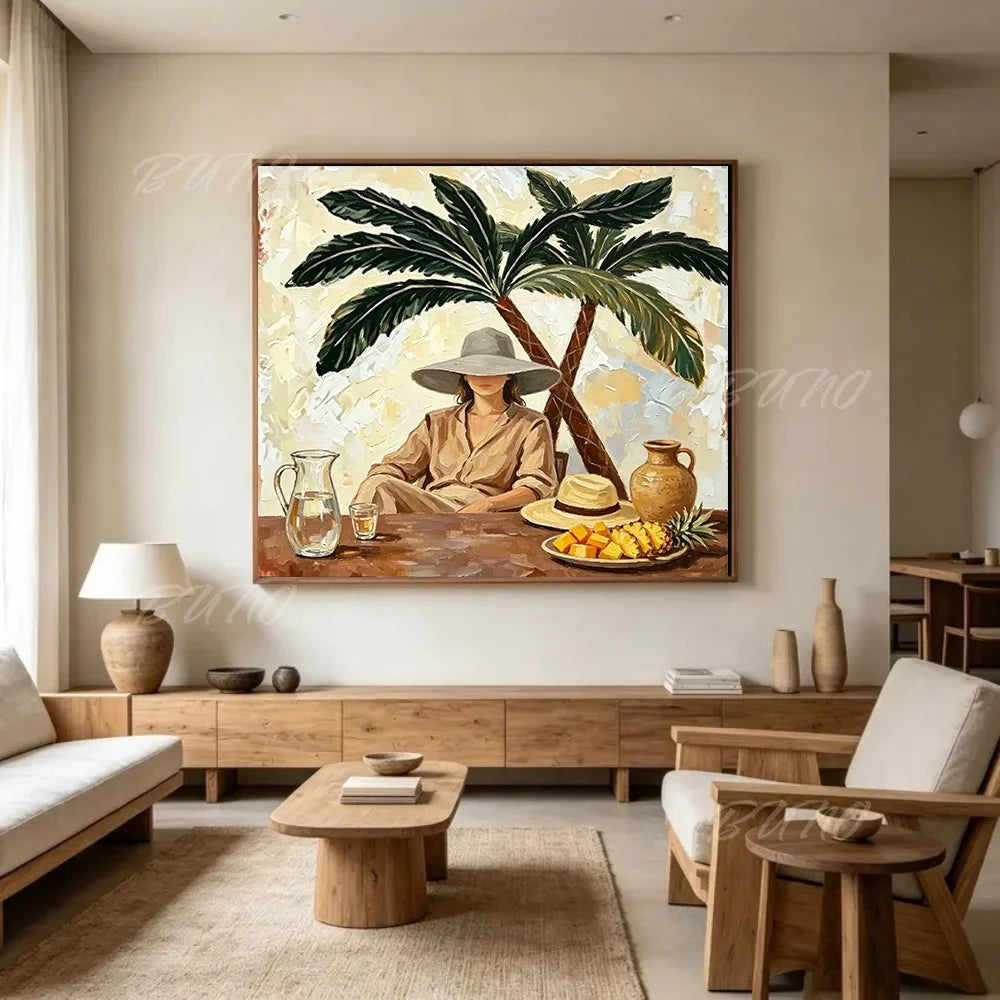 Modern Lady Figure Painting