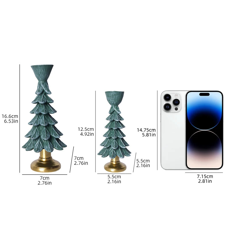 Christmas Tree Candle Holder Holiday