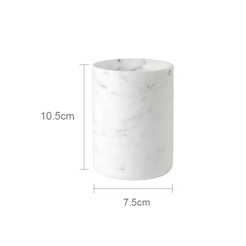 Volakos White Natural Marble Bathroom