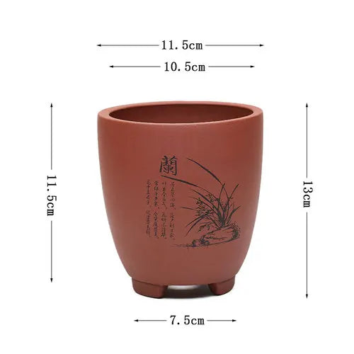 Purple Sand Succulent Pot