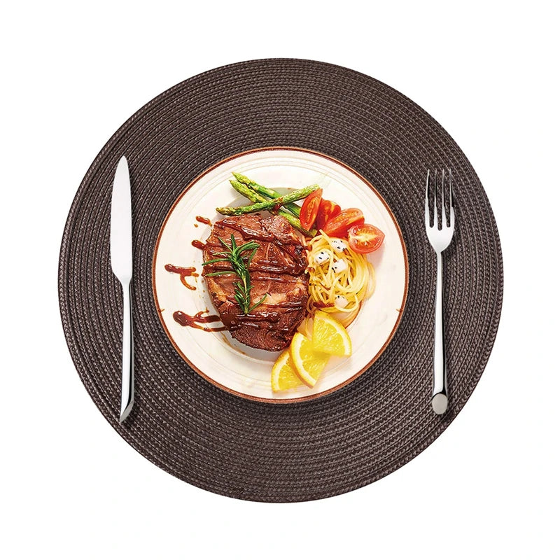 Woven Round Table Mats