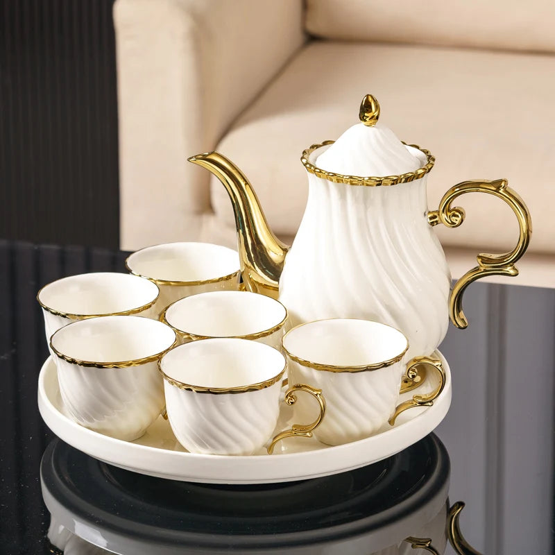 Coffee Cup and Tray Set