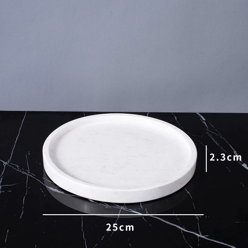 White Volakas Bath Set