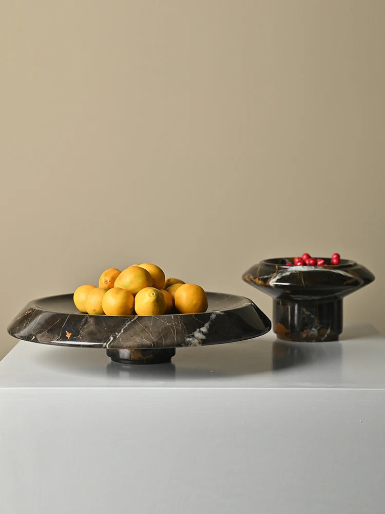 Natural Marble Serving Tray for Coffee