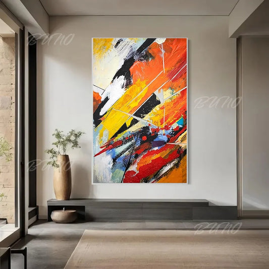 Vibrant Impasto Painting