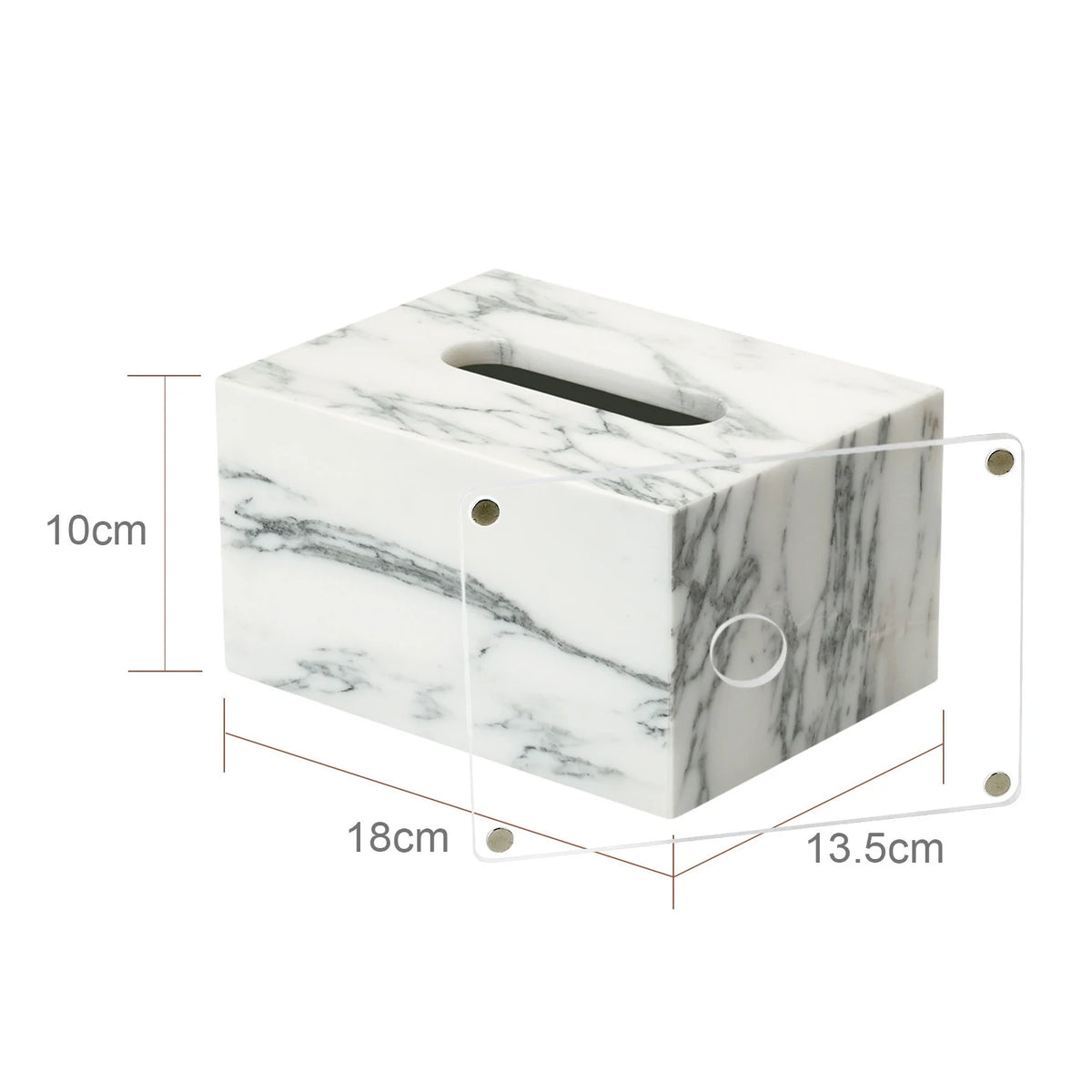 White Arabescato Natural Marble Bathroom Set