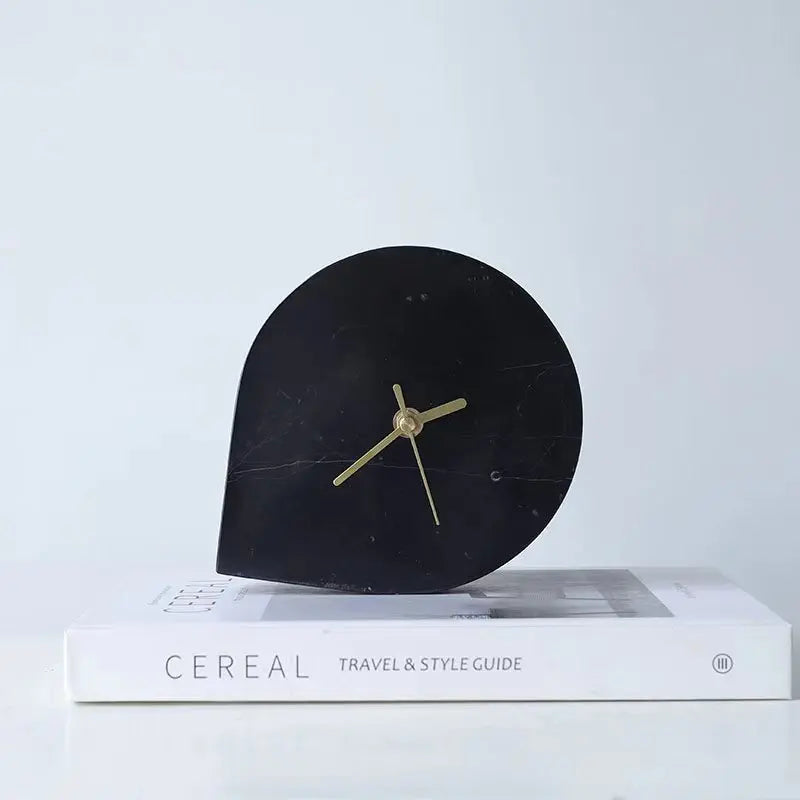 Stone Mantel Clock
