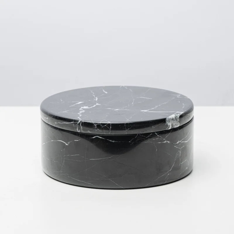 Nordic Marble Storage Jar